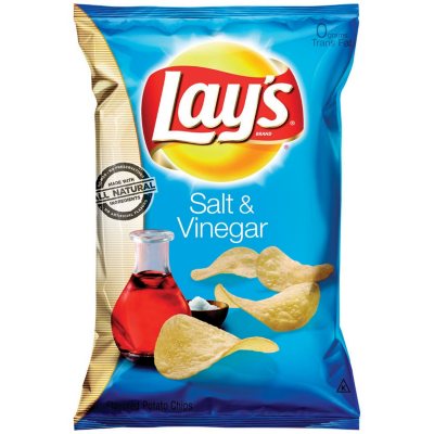 Lay's® Salt & Vinegar Potato Chips - 10 oz. - Sam's Club