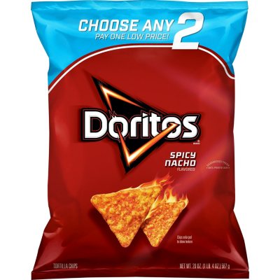 Doritos Spicy Nacho Tortilla Chips (20 oz.) - Sam's Club