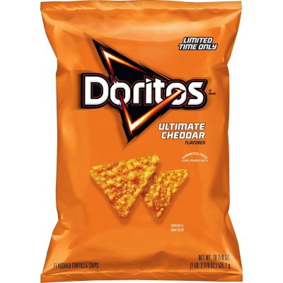 Doritos Ultimate Cheddar Flavored Tortilla Chips (18.87 oz.) - Sam's Club