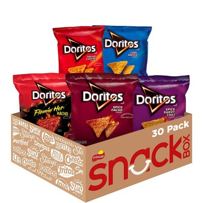 Doritos Mix Variety Pack Tortilla Chips (52.5oz., 30ct.) - Sam's Club