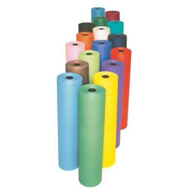Rainbow Kraft Colored Paper Rolls, 48" x 200', Black - Sam's Club