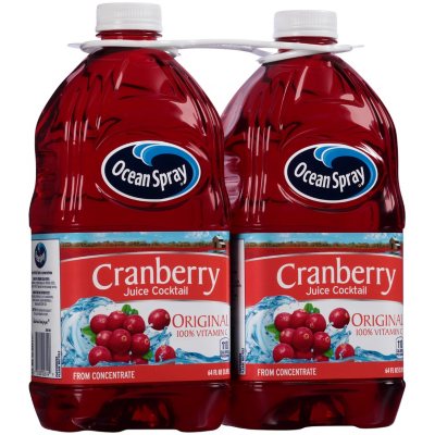 Ocean Spray Original Cranberry Juice Cocktail (64 Fl. Oz., 2 Pk.) - Sam ...