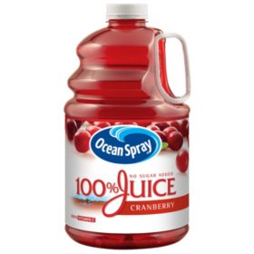 juice cranberry gallon ocean spray blend samsclub