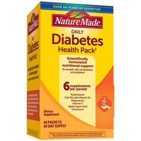 Nature Made® Daily Diabetes Health Pack Dietary Supplement (60 pk ...