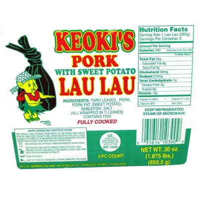 Keoki's Pork with Sweet Potato Lau Lau (50 oz.)  Sam's Club