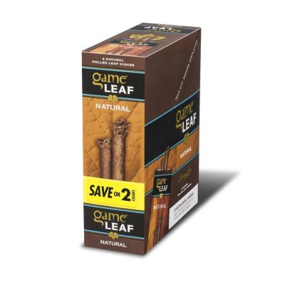 xoffline-Game Leaf Natural Cigars, Prepriced Save on 2 (2 pk., 15 ct ...