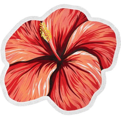 Bonfire Bay Hibiscus Sunset Beach Towel Sams Club