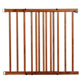 Farmhouse Collection Baby Safety & Health Expansion Walk Thru Room Divider Gate Safety Gates