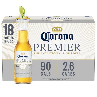 Corona Premier Mexican Lager Beer (12 fl. oz. bottle, 18 ...