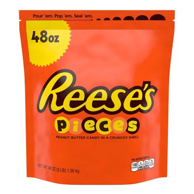 Reese's Pieces Candy (3 lbs.) - Sam's Club