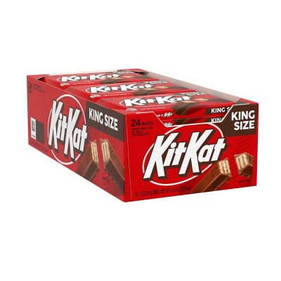 Kit Kat Wafer Bars King Size (3 oz., 24 ct.) - Sam's Club