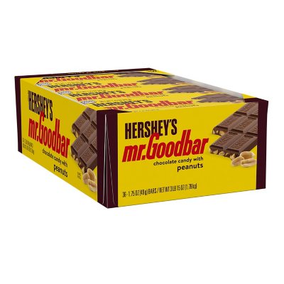 Hershey's Mr. Goodbar (1.75 Oz., 36 Ct.) - Sam's Club