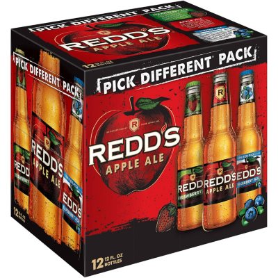 Redd's Apple Ale Variety Pack (12 fl. oz. bottle, 12 pk.) - Sam's Club