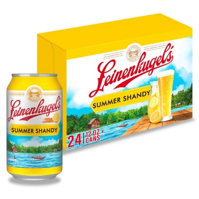 Leinenkugel's Summer Shandy (12 fl. oz. can, 24 pk.) - Sam's Club