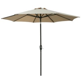 9 Market Umbrella Taupe Sam S Club