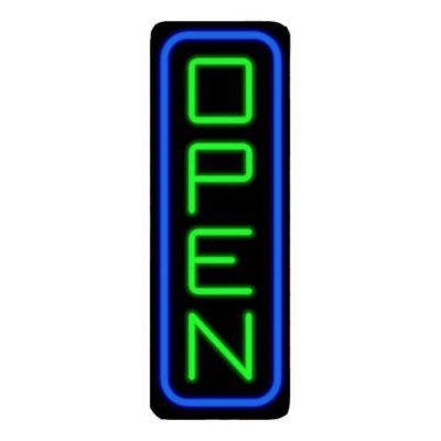 Fallon® Open LED Message Sign - Green & Blue - Sam's Club