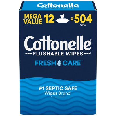 wipes flushable cottonelle ct samsclub