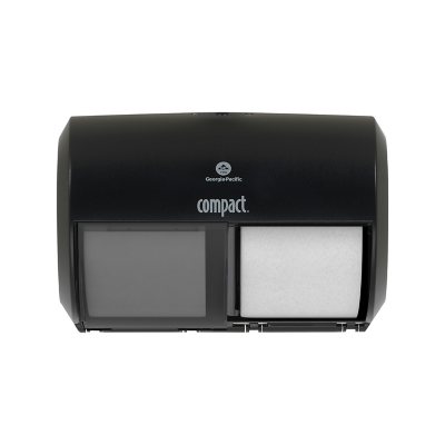 Compact 2-Roll Side-by-Side Coreless Toilet Paper Dispenser (56784A) - Sam's Club
