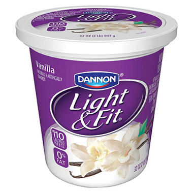 Dannon Light & Fit Nonfat Yogurt - 32 oz. - Sam's Club