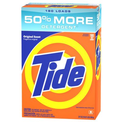 Tide® Original Scent Powder - 180 loads - Sam's Club