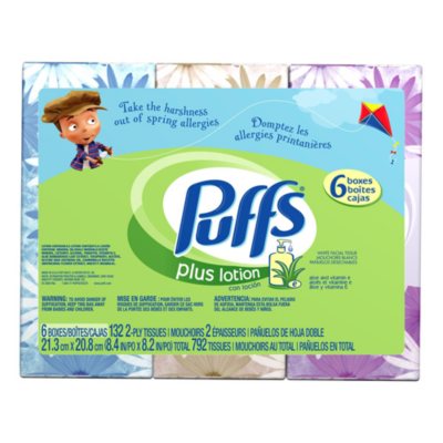 puffs lotion ct plus