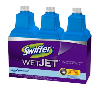 Swiffer WetJet Multi-Purpose Floor Cleaner Solution - 3/1.25 L - Sam's Club