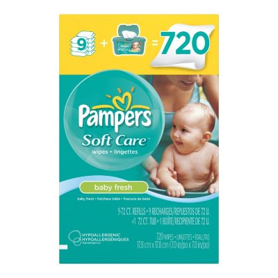 Pampers Baby Fresh Wipes - 720 ct. - Sam's Club