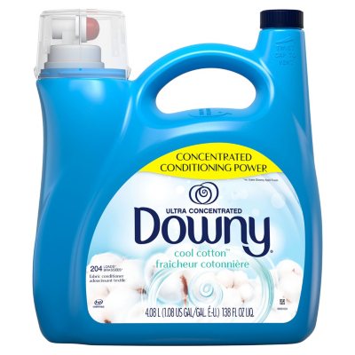 Downy Ultra Concentrated Liquid Fabric Conditioner, Cool Cotton (138 oz ...