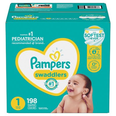 Pampers Swaddlers Diapers (Choose Your Size) - Sam's Club