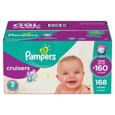 Pampers Cruisers Diapers (Choose Your Size) - Sam's Club