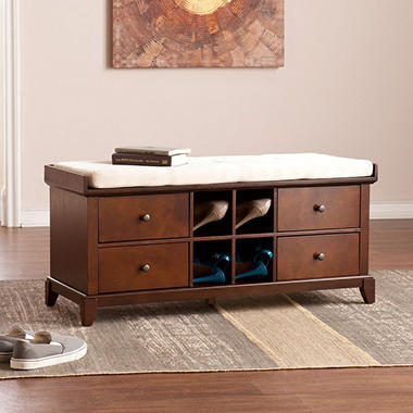 Campbell Shoe Storage Bench