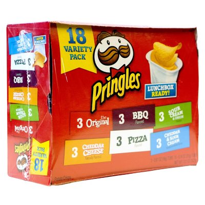 Pringles Variety Pack 18ct. - Sam's Club