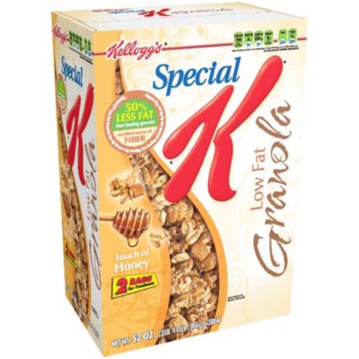 granola special 52oz kellogg fat low