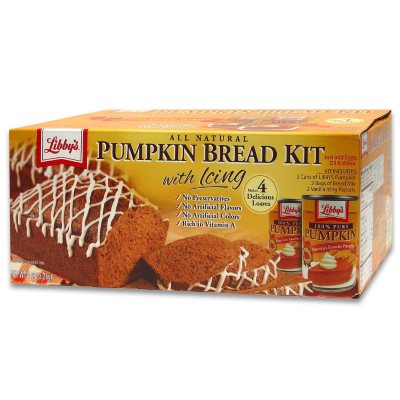 libbys pumpkin bread kit