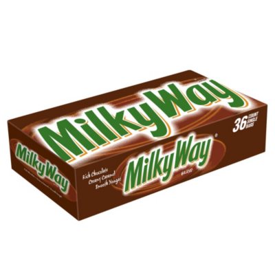 Milky Way Caramel Chocolate Full Size Candy Bars (1.84 oz. 36 ct ...