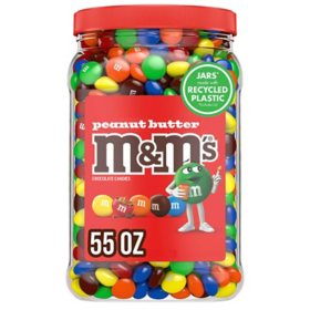 M&M'S Peanut Butter Chocolate Candy (55 oz.) - Sam's Club