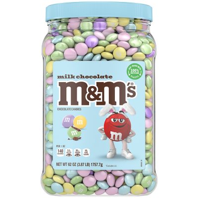 M&m's Milk Chocolate Easter Candy Jar (62 Oz.) - Sam's Club