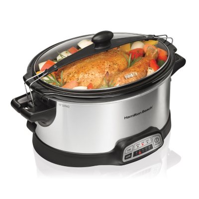 Hamilton Beach Stay-or-Go Programmable Slow Cooker - Sam's Club