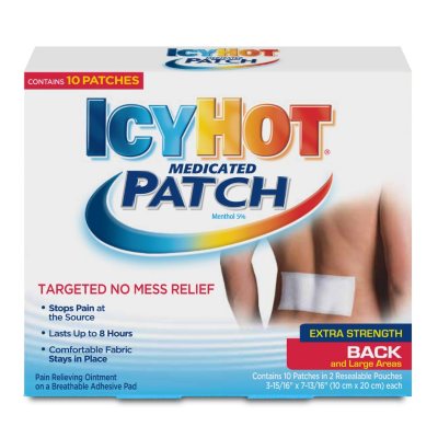 Icy Hot® Medicated Patch - 10 ct. - Sam's Club