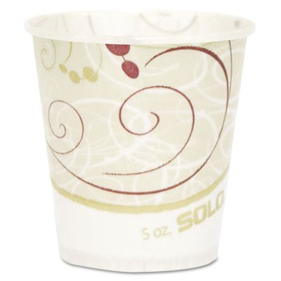 cups paper disposable waxed 5oz solo pack cold water club sams plastic drinkware
