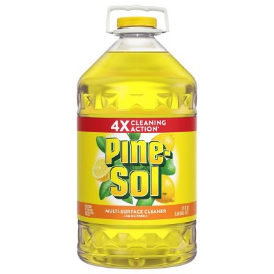 Pine-Sol Multi-Surface Cleaner, Lemon Fresh, 175 Ounce Bottle - Sam's Club