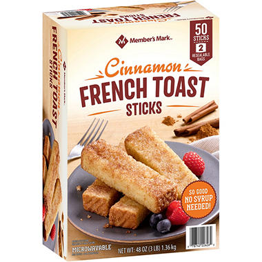 Member's Mark Cinnamon French Toast Sticks by Farm Rich ...