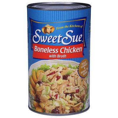 Sweet Sue™ Boned Chicken - 50 oz. can - Sam's Club