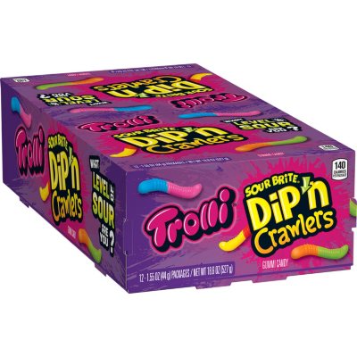 Trolli Sour Brite Dip'n Crawlers (1.9 oz., 12 pk.) - Sam's Club