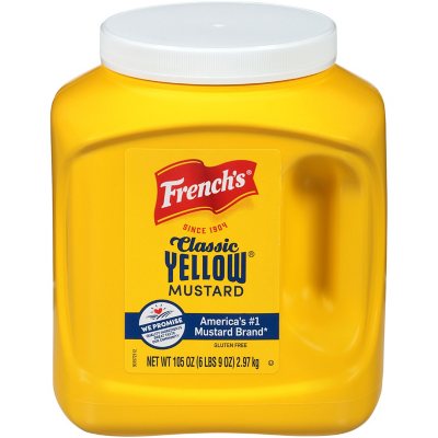 French S Classic Yellow Mustard 105 Oz Sam S Club   0004150079457 A