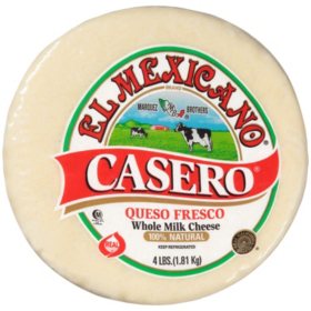 El Mexicano Casero Queso Fresco (4 lb.) - Sam's Club