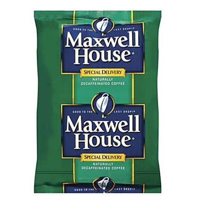 Maxwell House Decaffeinated Special Delivery Coffee Filter Packs (1.3 ...