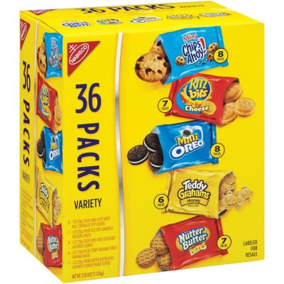 Nabisco Cookies & Crackers Variety Pack (36 ct.) - Sam's Club