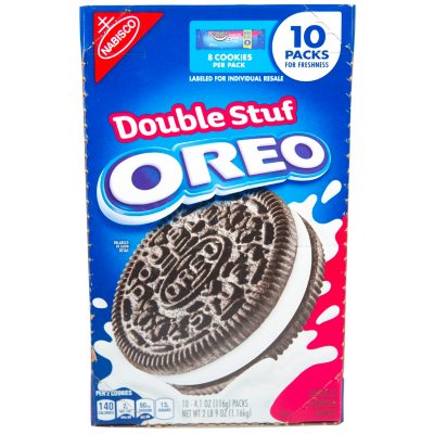 Nabisco Double Stuf Oreo (4.1 oz., 10 ct.) - Sam's Club