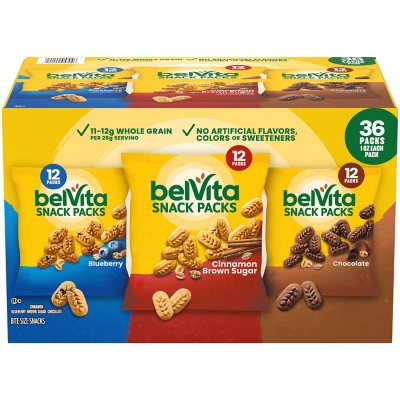 BelVita Bites Variety Pack (1 Oz., 36 Ct.) - Sam's Club